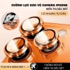 Kính Cường Lực Bảo Vệ Camera iPhone 17-16-15-14-13-12-11 Pro Max - NOKAS, Khung Tự Dán, Giá 65.000đ