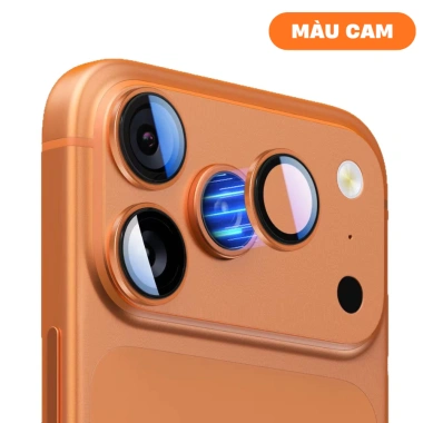 Kính Cường Lực Bảo Vệ Camera iPhone 17-16-15-14-13-12-11 Pro Max - NOKAS, Khung Tự Dán, Giá 65.000đ 6