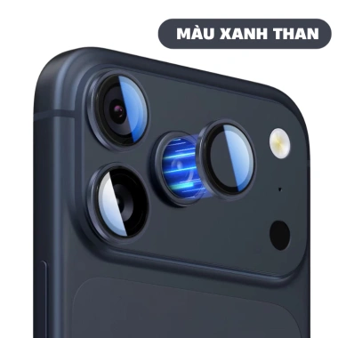 Kính Cường Lực Bảo Vệ Camera iPhone 17-16-15-14-13-12-11 Pro Max - NOKAS, Khung Tự Dán, Giá 65.000đ 7