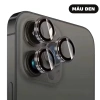 Kính Cường Lực Bảo Vệ Camera iPhone 17-16-15-14-13-12-11 Pro Max - NOKAS, Khung Tự Dán, Giá 65.000đ 8
