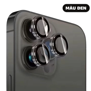 Kính Cường Lực Bảo Vệ Camera iPhone 17-16-15-14-13-12-11 Pro Max - NOKAS, Khung Tự Dán, Giá 65.000đ 8