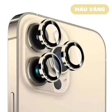 Kính Cường Lực Bảo Vệ Camera iPhone 17-16-15-14-13-12-11 Pro Max - NOKAS, Khung Tự Dán, Giá 65.000đ 9