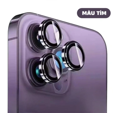 Kính Cường Lực Bảo Vệ Camera iPhone 17-16-15-14-13-12-11 Pro Max - NOKAS, Khung Tự Dán, Giá 65.000đ 10