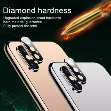 Kính Cường Lực Bảo Vệ Camera Sau iPhone XS Max X XS - Chống Trầy Nghiệt, Giá 42.139₫