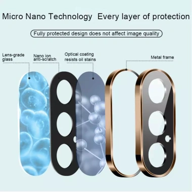 Kính Cường Lực Bảo Vệ Camera Sau iPhone XS Max X XS - Chống Trầy Nghiệt, Giá 42.139₫
