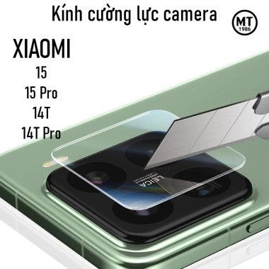 Kính Cường Lực Bảo Vệ Camera Xiaomi 17 Pro Max, 15 Pro, 14 Pro – Trong suốt, 40.000đ