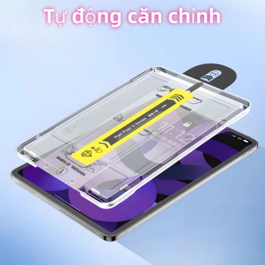 Kính cường lực bảo vệ màn hình iPad Gen 8-10, Air 5-7, Mini 4-7, Pro M2-M4 2.025 - Siêu bền, trong suốt, giá 90.000 VND 2