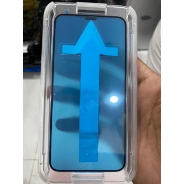Kính cường lực Bison khung tự dán cho X, Xs, 13 Pro Max và Siêu dễ dán, chống bụi, giá chỉ 65.000₫