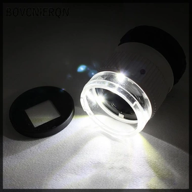 Kính Cường Lực Bỏ Túi TN 30X Đèn LED UV Điều Chỉnh Được - Kiểm Tra Trang Sức & Đọc Nhỏ