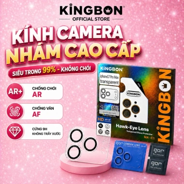 Kính Cường Lực Camera iPhone 9H Bảo Vệ Camera iPhone 11-16 Pro Max Giá chỉ 18.000