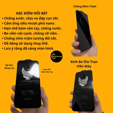 Kính Cường Lực Chống Nhìn Trộm Cho iPhone 7plus‑Pro Max - Giá Ưu Đãi 36.250đ