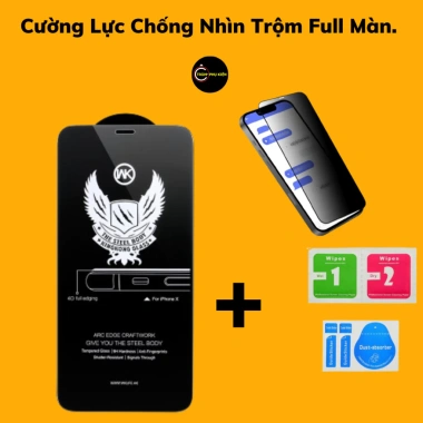 Kính Cường Lực Chống Nhìn Trộm Cho iPhone 7plus‑Pro Max - Giá Ưu Đãi 36.250đ