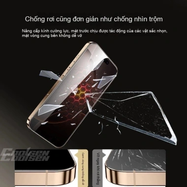 Kính Cường Lực Chống Nhìn Trộm Cho iPhone X, XS, XR, 11-16, Pro, Pro Max - Giá Gốc 50.440₫, Giảm 38.800₫ 5