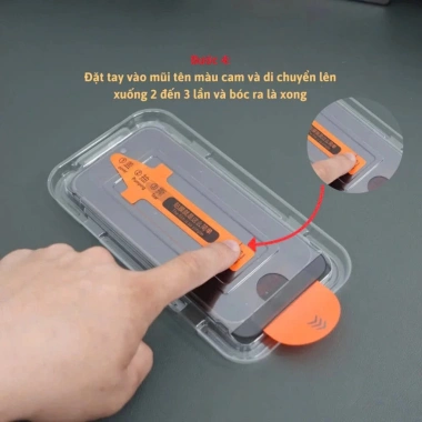 Kính cường lực chống nhìn trộm iPhone tự dán khung, tự rút bụi full màn hình 16‑11, giá chỉ 29.000đ