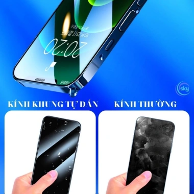 Kính Cường Lực Chống Nhìn Trộm iPhone XR‑XS‑11‑12‑13‑14‑15‑16 Pro Max Plus – 35.800₫