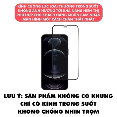 Kính Cường Lực Chống Nhìn Trộm iPhone XR‑XS‑11‑12‑13‑14‑15‑16 Pro Max Plus – 35.800₫