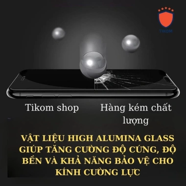 Kính cường lực chống nhìn trộm, lọc xanh cho iPhone 13/12/11 Pro, Mini, XR, XS, 6/7/8 Giá 29k Tikom Shop 4 Kính cường lực chống nhìn trộm, lọc xanh cho iPhone 13/12/11 Pro, Mini, XR, XS, 6/7/8 Giá 29k Tikom Shop 4
