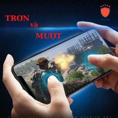 Kính cường lực chống nhìn trộm, lọc xanh cho iPhone 13/12/11 Pro, Mini, XR, XS, 6/7/8 Giá 29k Tikom Shop