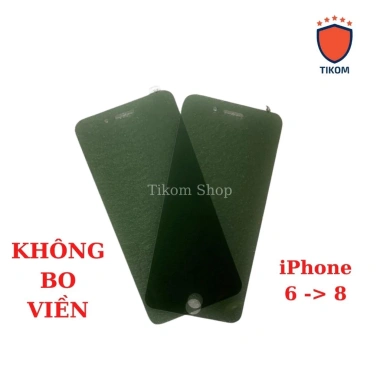 Kính cường lực chống nhìn trộm, lọc xanh cho iPhone 13/12/11 Pro, Mini, XR, XS, 6/7/8 Giá 29k Tikom Shop