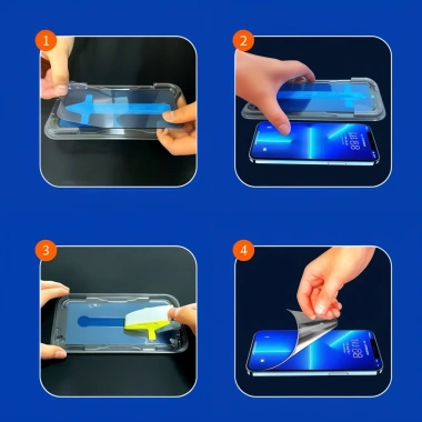 Kính Cường Lực Chống Nhìn Trộm Trong Suốt Khung Tự Dán iPhone Full Màn 25k