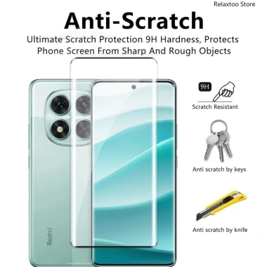 Kính cường lực cong 2in1 3D cho Xiaomi Redmi Note 14/15 Pro+ 4G/5G - Bảo vệ màn hình & ống kính, 25.410₫