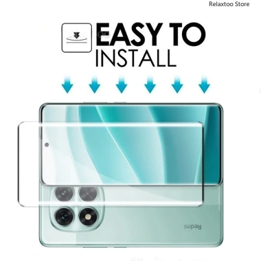 Kính cường lực cong 2in1 3D cho Xiaomi Redmi Note 14/15 Pro+ 4G/5G - Bảo vệ màn hình & ống kính, 25.410₫