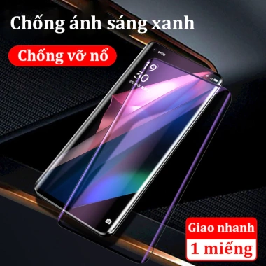 Kính cường lực cong chống nổ cho OPPO Reno 14F, 13, 12, 11, 10, 8, 7 Pro - Giá 65.800₫