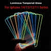 Kính Cường Lực Dạ Quang Bảo Vệ Màn Hình iPhone 16/15/14/13/12/11 Pro, Max, Plus - Giá 59.000₫ 9