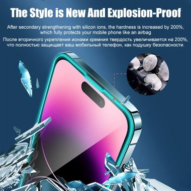 Kính Cường Lực Dạ Quang cho iPhone 7/8/6S/XS Max/XR/11/12/13/14 Pro Max - Bảo Vệ Màn Hình, Phát Sáng, Giá 54.999đ 4