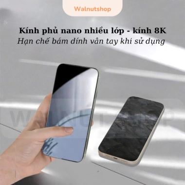 Kính Cường Lực ESD 360 Chống Nhìn Trộm 9H Full Keo Viền cho iPhone X đến 17 Pro Max 8