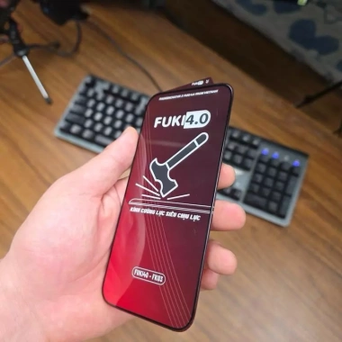 Kính cường lực FUKI40 FK03 siêu chịu lực cho iPhone 13/12/11 Pro Max, X, XR, 14/15/16/17 - Giá chỉ 79.000₫ 8