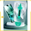 Kính cường lực full màn hình iPhone X/11/12/16, chống vân tay, tự dán, tự rút bụi - Giá chỉ 26.000₫ 8