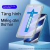 Kính cường lực HD chống nhìn trộm, chống ánh sáng xanh, kèm dán chống bụi cho iPhone 17 16 15 14 13 12 11 Pro Max giá 38.800 7