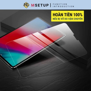 Kính Cường Lực iPad - Bảo Vệ Màn Hình Siêu Bền, Không Phản Chiếu, Giá Chỉ 75.000₫