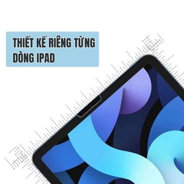 Kính Cường Lực iPad - Bảo Vệ Màn Hình Siêu Bền, Không Phản Chiếu, Giá Chỉ 75.000₫