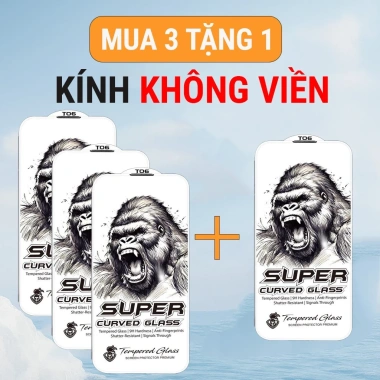 Kính cường lực iPhone 11, 11 Pro Max trong suốt không viền, bảo vệ màn hình chỉ 60.000₫