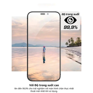Kính cường lực iPhone 12 mini và 13 mini full màn hình cao cấp - Siêu cứng, siêu mượt, giá ưu đãi 28.400