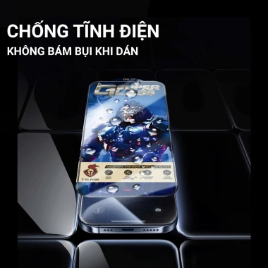 Kính Cường Lực iPhone 14/13/12/11 Full Màn Premium - Giảm còn 68.000đ, bảo vệ 100%