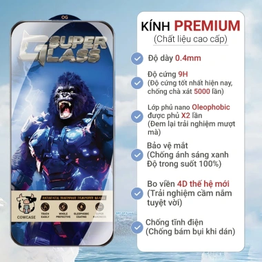 Kính Cường Lực iPhone 14/13/12/11 Full Màn Premium - Giảm còn 68.000đ, bảo vệ 100% 10 Kính Cường Lực iPhone 14/13/12/11 Full Màn Premium - Giảm còn 68.000đ, bảo vệ 100% 10