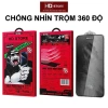 Kính Cường Lực iPhone 15/16/17 Pro Max WTP-089 - Chống Nhìn Trộm 360°, Nano Siêu Mượt, Giá 116.184₫