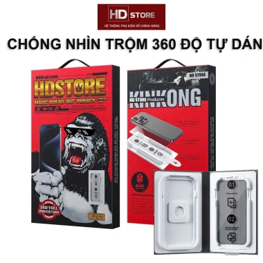 Kính Cường Lực iPhone 15/16/17 Pro Max WTP-089 - Chống Nhìn Trộm 360°, Nano Siêu Mượt, Giá 116.184₫ 9