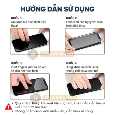 Kính Cường Lực iPhone 16 Pro Max KingKong Full Màn - Chống Nhìn Trộm, 37.500 VND