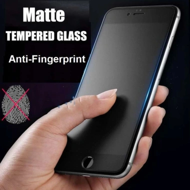 Kính cường lực iPhone 17/16/15 Pro Max - Chống vân tay, mồ hôi, AG full màn, màu nhám, giá 50.050 VND