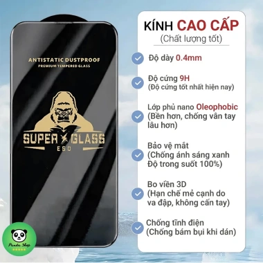 Kính cường lực iPhone 17/16/15/14/13/12/11/X/XS/XR/SE bảo vệ camera, chống va đập - Giá chỉ 25.000đ 9