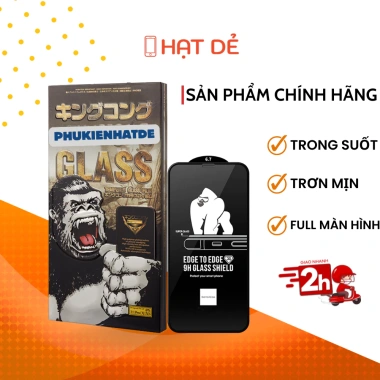 Kính Cường Lực iPhone 3D Full Màn WK cho 11-17, Plus, Pro, Pro Max, X, XsMax - Giá 48.000 VND