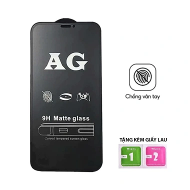 Kính Cường Lực iPhone 9D Chống Vân Tay Full Màn - Ốp Lưng iPhone 6‑15 Pro, Giá 12.500₫ 6