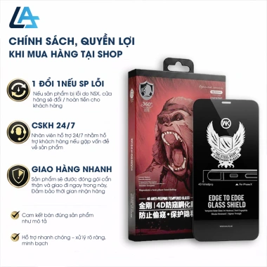 Kính Cường Lực iPhone ADL Full Màn - Chống Nhìn Trộm, Bảo Mật, Chống Trầy 5