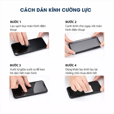 Kính Cường Lực iPhone ADL Full Màn - Chống Nhìn Trộm, Bảo Mật, Chống Trầy 7