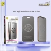 Kính Cường Lực iPhone Chống Nhìn Trộm 360° - Bảo Vệ Góc cho iPhone 7‑17 Pro Max Mini Air 5