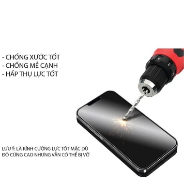 Kính Cường Lực iPhone Chống Nhìn Trộm 360° - Bảo Vệ Góc cho iPhone 7‑17 Pro Max Mini Air